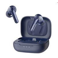 Бездротові навушники EarFun Air Pro 4: ANC 50дБ, Hi-Res LDAC, Snapdragon Sound, Bluetooth 5.4, 52 год автономності, Чорні
