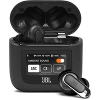 Навушники JBL Tour Pro 2 Black Bluetooth 5.3 з ANC, Smart Case дисплей, до 40 год, 6 мікрофонів, IPX5