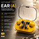 Бездротові навушники Nothing Ear (a) Yellow Hi-Res активне шумозаглушення 45 дБ Bluetooth 5.3 жовті