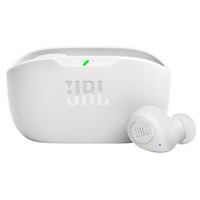 Навушники JBL Wave Buds TWS White, Bluetooth 5.3, ANC, 48 год, IP54, 4 мікрофони, JBL Pure Bass