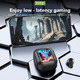 Бездротові навушники HTC NE20 Black: Bluetooth 6.0, шумопоглинання ENC, сенсорне керування, вологозахист IPX4, до 20 год звуку