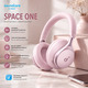 Навушники Anker Soundcore Space One Rose — Бездротові Bluetooth Hi-Res, адаптивне шумозаглушення ANC, LDAC, 55 год роботи