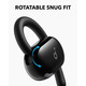 Бездротові навушники Anker Soundcore V20i Black відкриті Bluetooth 5.4 спортивні вологозахищені навушники з BassUp