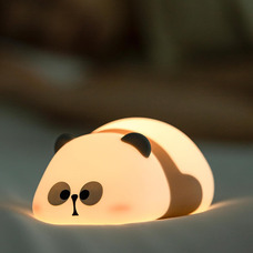 Силіконовий дитячий світильник для сну "Мила панда" LED з USB зарядкою