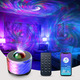 Проектор зоряного неба, 3-в-1 RGB музичний проектор Aurora нічник з Bluetooth-динаміком та білим шумом, таймер, для немовлят