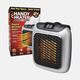 Обігрівач портативний Handy Heater Turbo 800W, керамічний тепловентилятор у розетку, термостат, таймер, дисплей