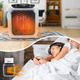 Обігрівач портативний Handy Heater Turbo 800W, керамічний тепловентилятор у розетку, термостат, таймер, дисплей