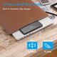 Зовнішній оптичний привід CD/DVD ORIGBELIE USB 3.0 Type-C: CD-RW/DVD-ROM, Hub 8-в-1 (4xUSB, SD/TF), для Mac/Windows/Linux