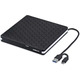 Зовнішній DVD-привід Amicool USB 3.0 Type-C для ПК ноутбуків MacBook запис читання перезапис дисків