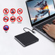 Зовнішній DVD-привід Amicool USB 3.0 Type-C для ПК ноутбуків MacBook запис читання перезапис дисків