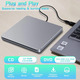 СТОК Зовнішній DVD-привід NOLYTH USB-C