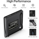 Зовнішній оптичний CD/DVD привід ORIGBELIE USB 3.0 Type-C портативний дисковод для ноутбука ПК та Apple Mac Чорний