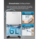 Осушувач повітря Pro Breeze 6л/24г: Розумний сенсор вологості, Сушіння білизни, Таймер, 2л Бак, Тихий 39дБ (PB-D-26)