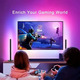 Світлодіодні RGB панелі Smart LED WiFi / Bluetooth 2700-6500 K Black