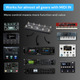 Портативний MIDI-контролер Paint Audio MIDI CAPTAIN STD футсвіч на 10 металевих кнопок чорний для гітари та ПК
