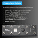 Портативний MIDI-контролер Paint Audio MIDI CAPTAIN STD футсвіч на 10 металевих кнопок чорний для гітари та ПК