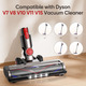 Змінна насадка-щітка FLYLINKTECH, сумісна з Dyson V7 V8 V10 V11 V15, моторизована насадка-пилосос з 2 роликами для твердих підлог