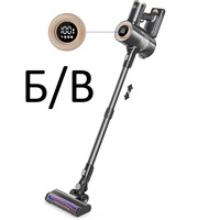Бездротовий пилосос Movell 300W 28kPa: LED-дисплей, HEPA-фільтр, 55 хв роботи, для шерсті та килимів (Б/У)