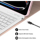Чохол-клавіатура JADEMALL для iPad Pro 13 (M4) 2024