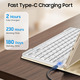 Чохол-клавіатура Fintie для iPad Air 11" M4/M3/M2 (2026–2024) / iPad Air 4/5 10.9" — магнітна Bluetooth клавіатура, Apple Pencil