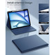 Чохол JADEMALL для iPad Pro 11 дюймів з клавіатурою (M4) 2024 - Бездротовий знімний чохол-клавіатура QWERTZ
