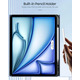 Чохол JADEMALL для iPad Pro 11 дюймів з клавіатурою (M4) 2024 - Бездротовий знімний чохол-клавіатура QWERTZ