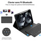 Чохол-клавіатура JADEMALL для iPad Air 4 / 5 10.9" та iPad Pro 11" — магнітна Bluetooth клавіатура, знімна, тримач Pencil QWERTZU