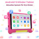 Дитячий планшет Smart Life TK707 7" Pink: 5GB RAM, 32GB, Android 13, IPS FHD, Батьківський контроль + Ударостійкий корпус