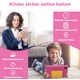 Дитячий планшет Smart Life TK707 7" Pink: 5GB RAM, 32GB, Android 13, IPS FHD, Батьківський контроль + Ударостійкий корпус
