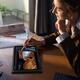 СТОК Чехол-клавіатура для Samsung Galaxy Tab A9+ 11" - темно-синій