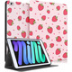 Чохол для iPad Mini 7.9" Uppuppy з малюнком полуниці, дитячий, PU шкіра + TPU, Auto Sleep/Wake, підставка, для iPad Mini 1/2/3/4/5