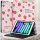 Чохол для iPad Mini 7.9" Uppuppy з малюнком полуниці, дитячий, PU шкіра + TPU, Auto Sleep/Wake, підставка, для iPad Mini 1/2/3/4/5