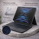 Чохол-клавіатура Dracool для iPad Pro 11 (1/2/3/4 покоління) та iPad Air 4/5 (10.9") з трекпадом, підсвіткою клавіатури, Bluetooth