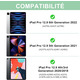 Клавіатура-чохол з трекпадом для iPad Pro 12.9" (2022–2018) 6-го/5-го/4-го/3-го — світло зелений, як ноутбук у твоїх руках QWERTZU