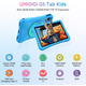 Дитячий планшет UMIDIGI G5 Tab Kids 10.1" 8(4+4)/128GB LTE/4G Blue: Android 13, Батьківський контроль, захисний чохол EVA