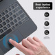 Чохол-клавіатура з підсвіткою та трекпадом Magic Keyboard для iPad Air 11 дюймів (M3 2025 / M2 2024), iPad Pro 11 дюймів 4-е, 3-е