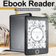 Електронна книга GOSHIDA E-book 6" E-Ink 8GB (з розширенням до 32GB) 1024x758 з підтримкою аудіокниг чорна