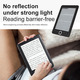 Електронна книга GOSHIDA E-book 6" E-Ink 8GB (з розширенням до 32GB) 1024x758 з підтримкою аудіокниг чорна