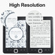 Електронна книга GOSHIDA E-book 6" E-Ink 8GB (з розширенням до 32GB) 1024x758 з підтримкою аудіокниг чорна