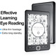 Електронна книга GOSHIDA E-book 6" E-Ink 8GB (з розширенням до 32GB) 1024x758 з підтримкою аудіокниг чорна