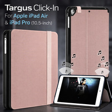 Чохол Targus Click-In Apple iPad Air та iPad Pro (10,5 дюйма) захисний чохол для планшета з підставкою для рук, захист від падіння