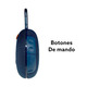 Портативна колонка JBL Clip 3 Blue Bluetooth, IPX7, до 10 год, мікрофон, карабін, компактна акустика