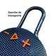 Портативна колонка JBL Clip 3 Blue Bluetooth, IPX7, до 10 год, мікрофон, карабін, компактна акустика