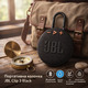 Портативна колонка JBL Clip 3 Black Bluetooth, IPX7, до 10 год, мікрофон, карабін, компактна акустика