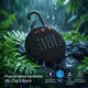 Портативна колонка JBL Clip 3 Black Bluetooth, IPX7, до 10 год, мікрофон, карабін, компактна акустика
