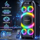 Bluetooth колонка BOHINI T77 160Вт, потужний бумбокс із сабвуфером, RGB підсвітка, TWS, гучний стереозвук, бас
