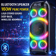 Bluetooth колонка BOHINI T77 160Вт, потужний бумбокс із сабвуфером, RGB підсвітка, TWS, гучний стереозвук, бас