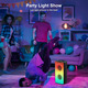 Bluetooth колонка TAMPORAD A67 80Вт, портативний бумбокс 60Вт RMS, TWS, FM, RGB підсвітка, 10000 мАг, бас