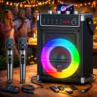 Караоке-машина з 2 бездротовими мікрофонами JYX Karaoke System — звук, який перетворює кожну ніч у шоу