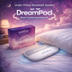 Динамік DreamPod під подушку для сну Bluetooth, кісткова провідність звуку | Бездротовий, тонкий, 20 годин роботи від батареї